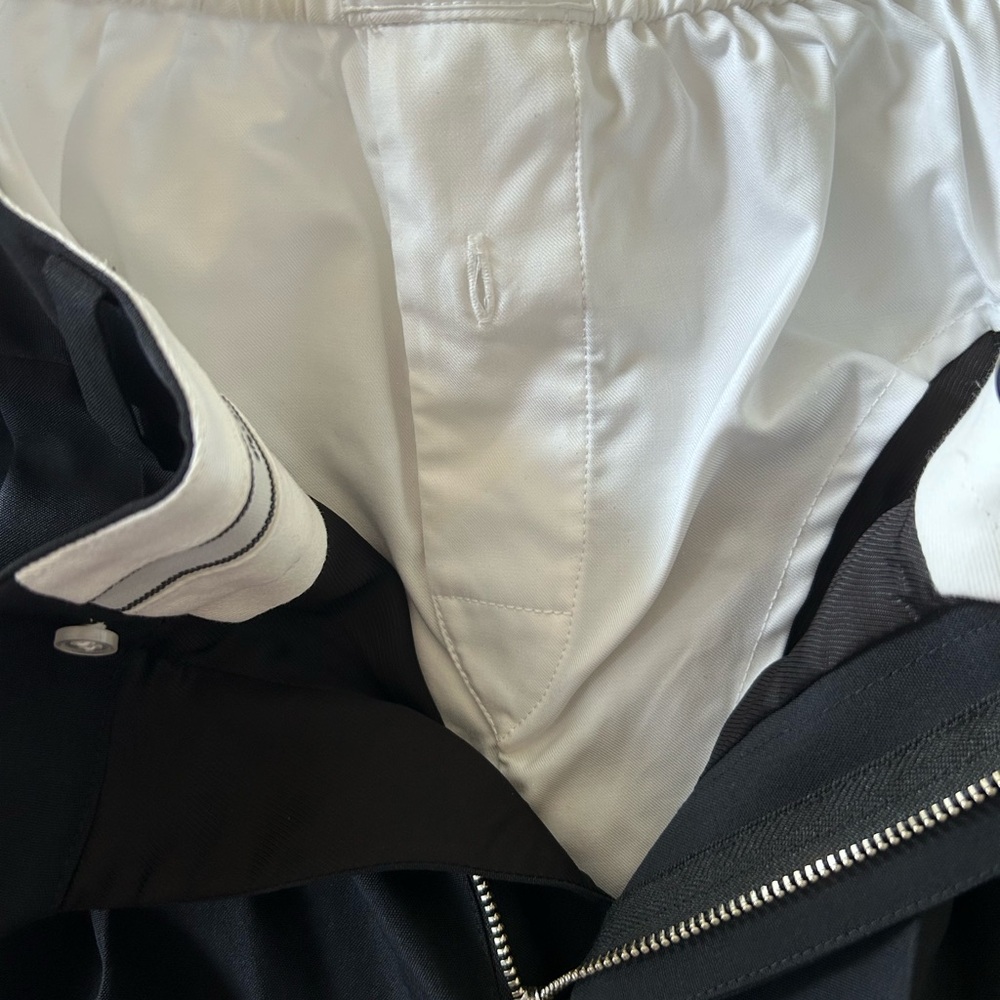 NWOT Alexander Wang Pre Styled Tailored Wool Culottes w/ Exposed Boxer Pants 00 - Picture 15 of 17